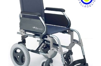 Silla ruedas breezy rueda pequeña aluminio