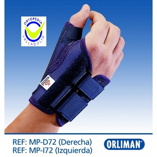 Muñequera Inmovilizadora pulgar corta